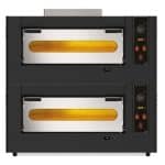 Dujinė picos krosnis Classic – 9+9x30 cm, plati, 48 kW
