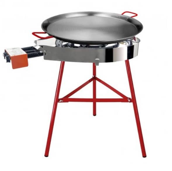 Garcima komplektas geras Paella komplektas - stovas;50cmdegiklis;70cm keptuve; apsauga nuo vėjo. - Image 1