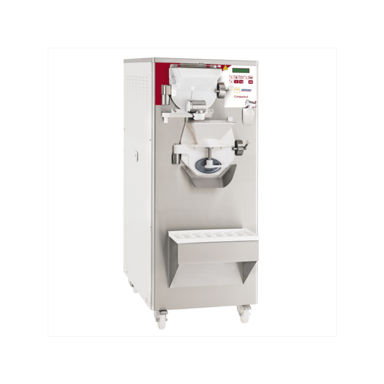 Foto standartasg Kombinuotas ITALIAN GELATO gamybos įrenginys (pasterizatorius ir šaldiklis viename) COMPACTA 8 SILVER. Iki 8 kg/h - Image 1