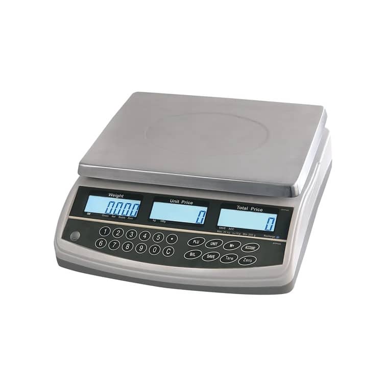 Ekrano nuotrauka 2026-06-24 095511_756x756 Svarstyklės iki 15 kg, kainą skaičiuojančios, be stovo, su metrologine patikra - Image 1