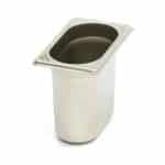 Gastronorm indas GN 1/9, gylis 15 cm, talpa 2,8 l