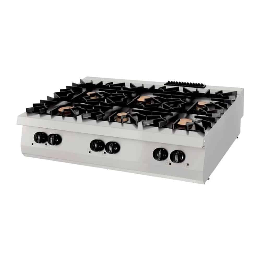 17524_0 Viryklė dujinė 6 kaitviečių "Premium" - Image 1